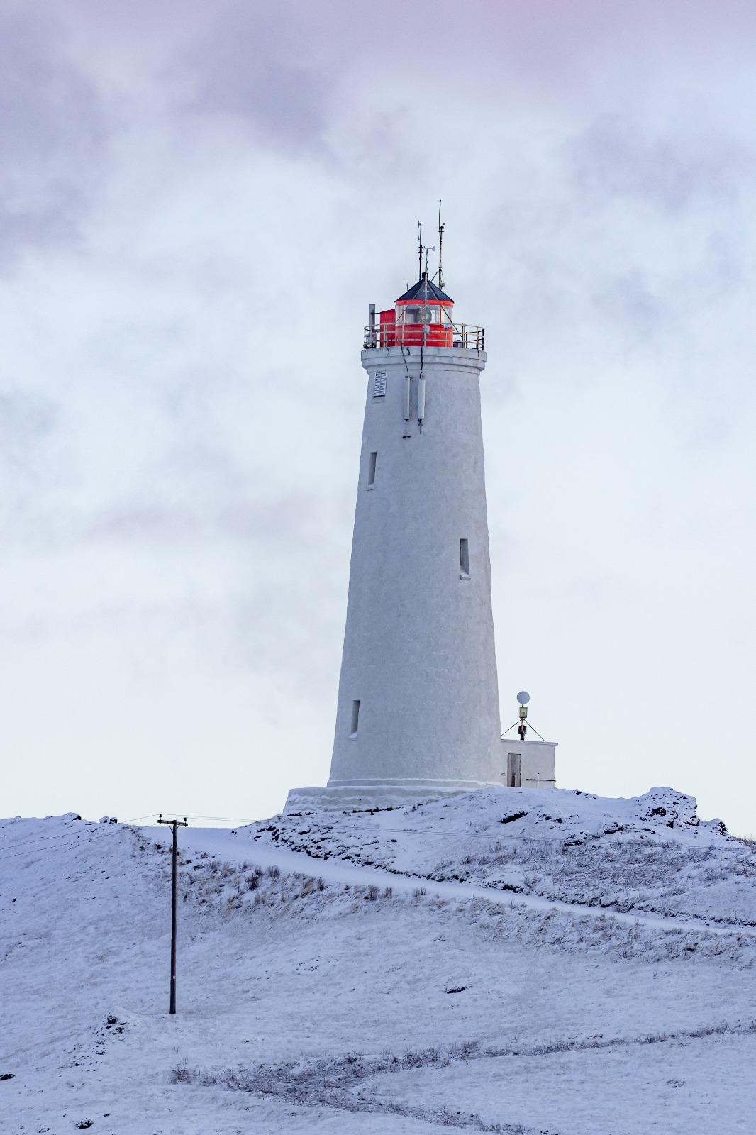 Northern landscapes with snow