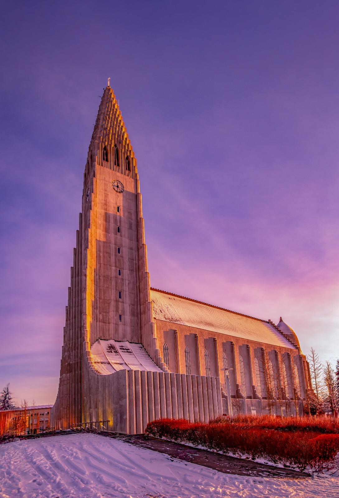 Scenic Iceland coast